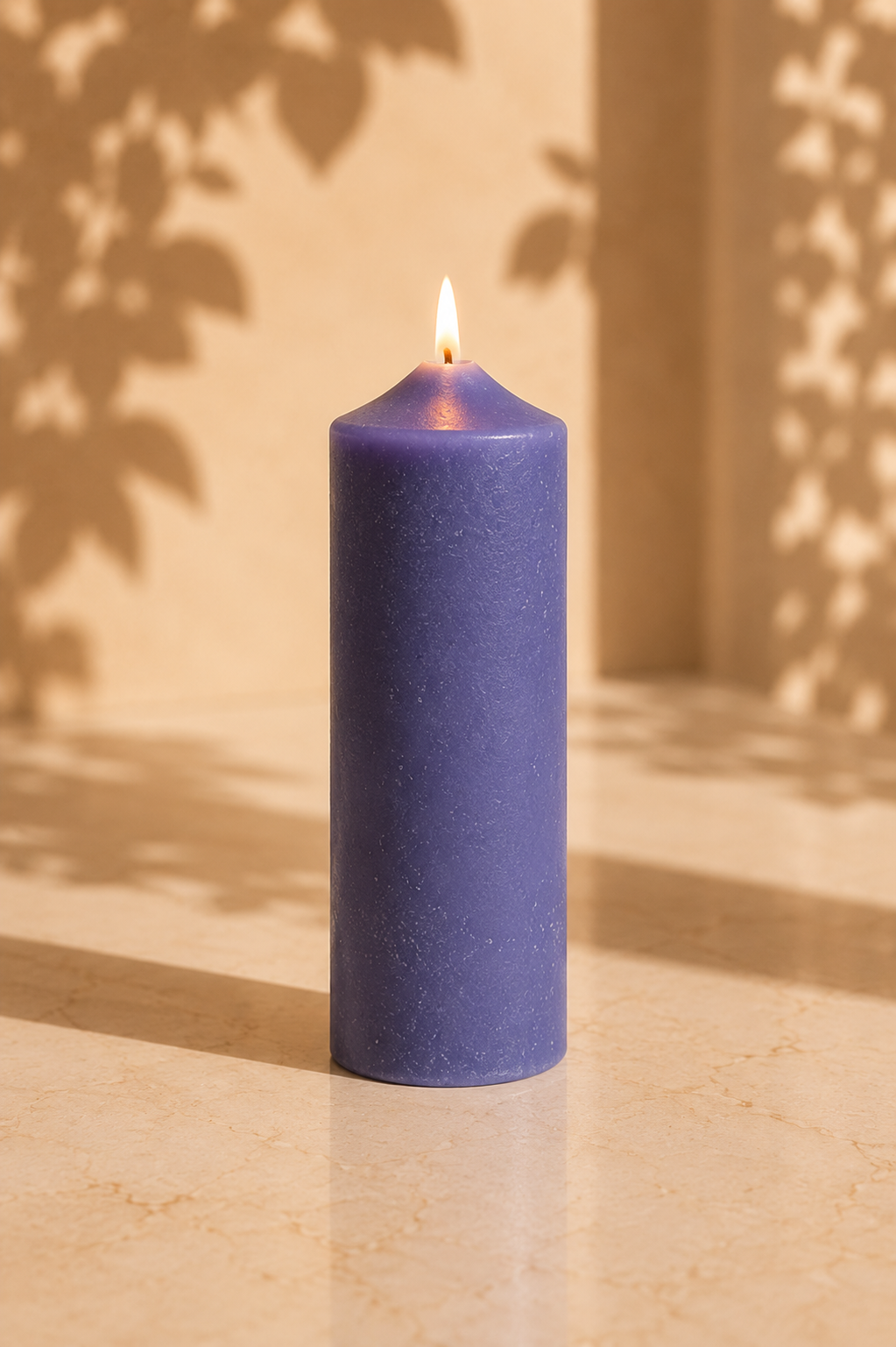 Velón de lavanda