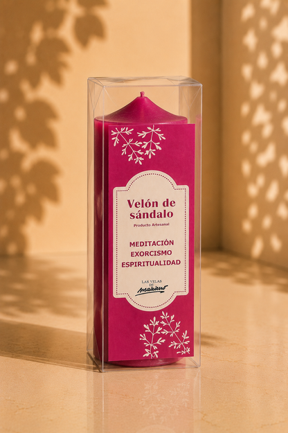 Velón de sándalo
